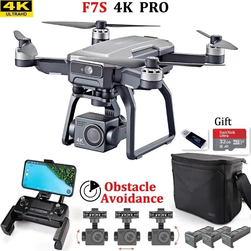 SJRC F7s 4K PRO Drone 4K evita - Drone Camera With Gimbal reseña y precio