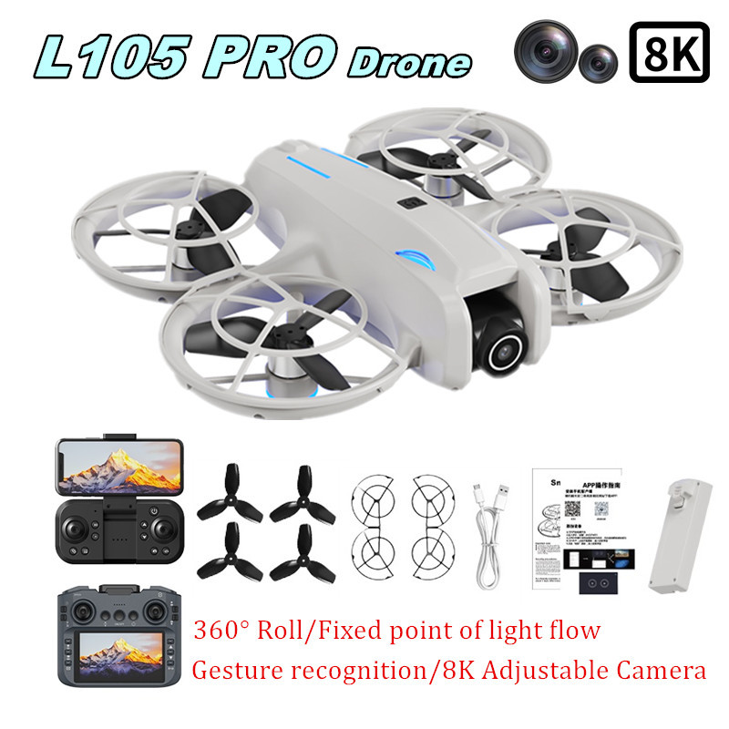 Dron L105 PRO Duel con Lente 8 - Drone Camera Professional reseña y precio